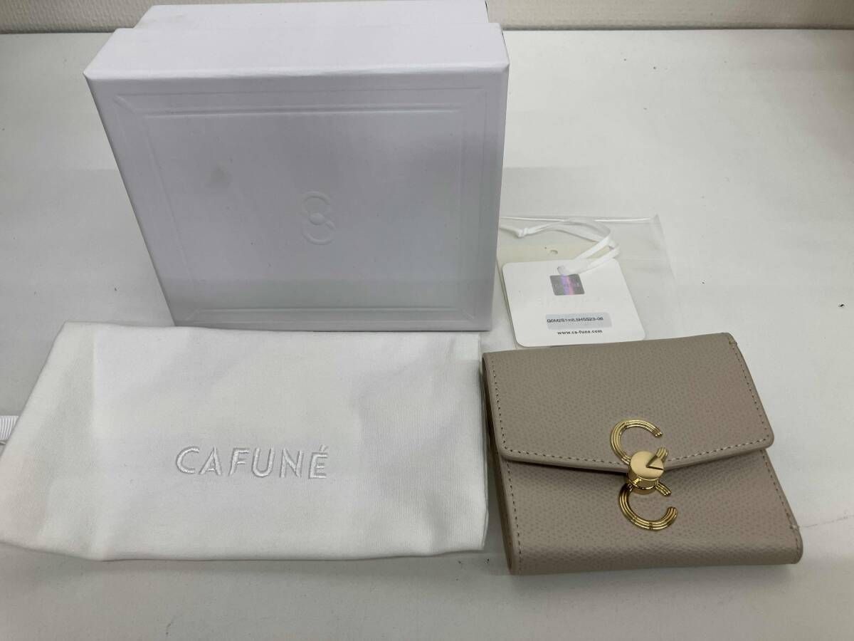CAFUNE カフネ 折り財布 DOUBLE-C WALLET 【公式通販】 CAFUNE カフネ 折り財布 DOUBLE-C WALLET 【公式通販】