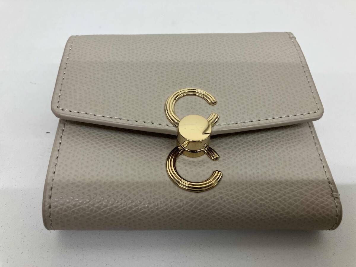 CAFUNE カフネ 折り財布 DOUBLE-C WALLET 【公式通販】 CAFUNE カフネ 折り財布 DOUBLE-C WALLET 【公式通販】