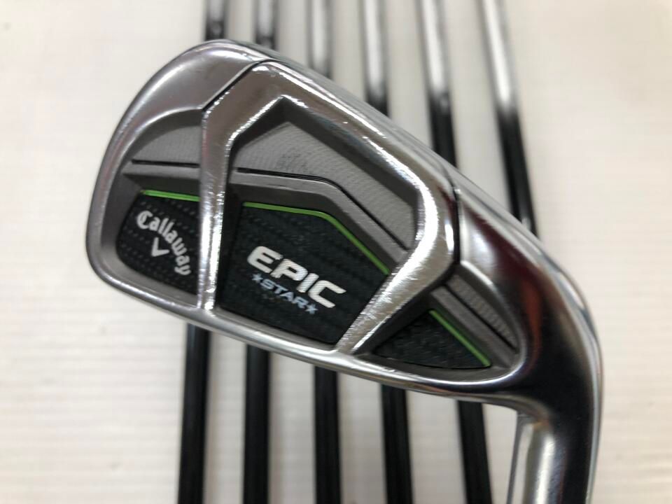キャロウェイ EPIC STAR Speeder EVOLUTION for SRフレックス アイアンセット 最短