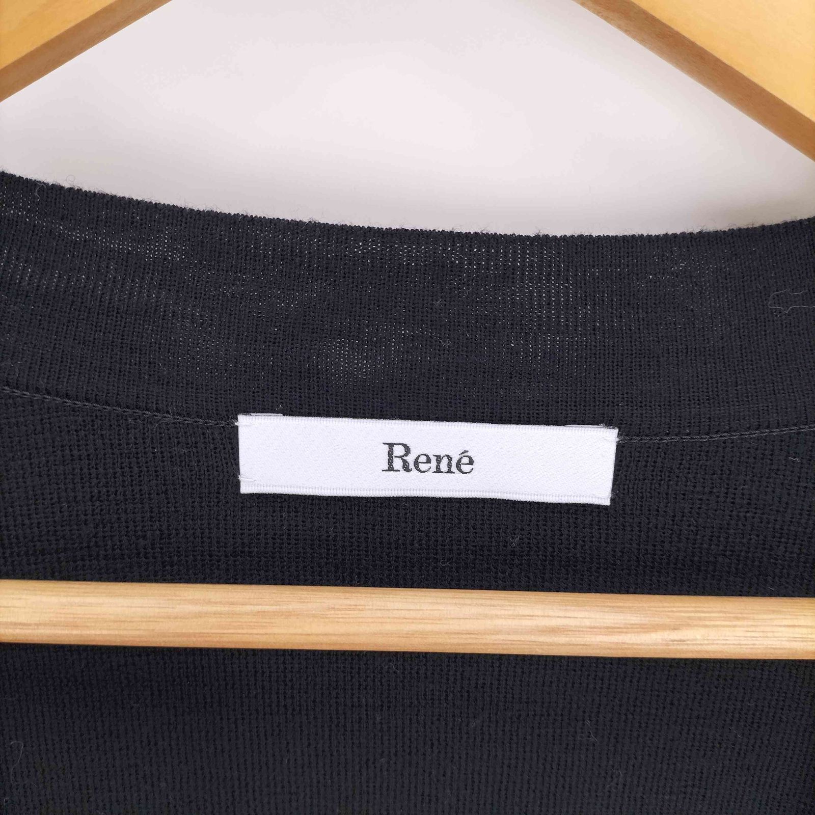 ルネ Rene ショート丈 ウールボレロカーディガン レディース JPN：36