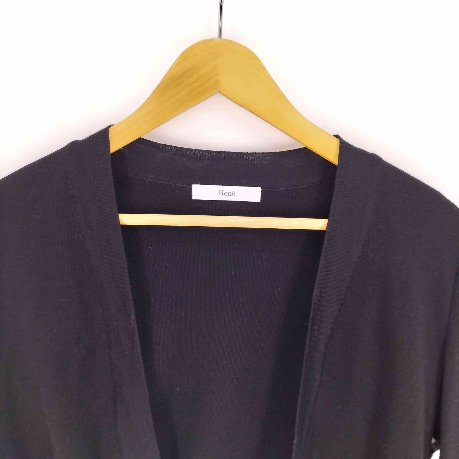 ルネ Rene ショート丈 ウールボレロカーディガン レディース JPN：36