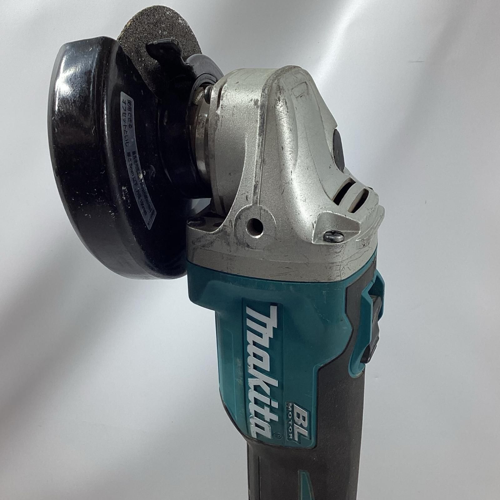 MAKITA マキタ ディスクグラインダー GA 412 D 充電器 充電池 ケース付 18 v