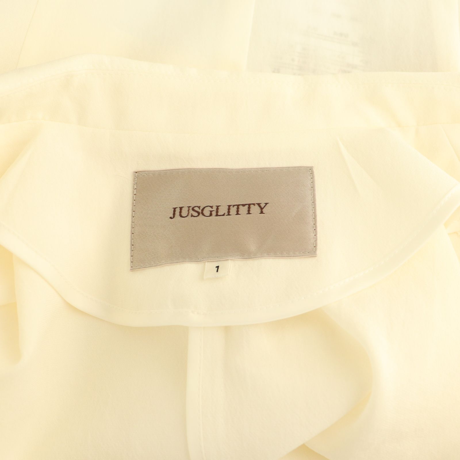 ジャスグリッティー JUSGLITTY 24SS ハーフスリーブライトジャケット 1