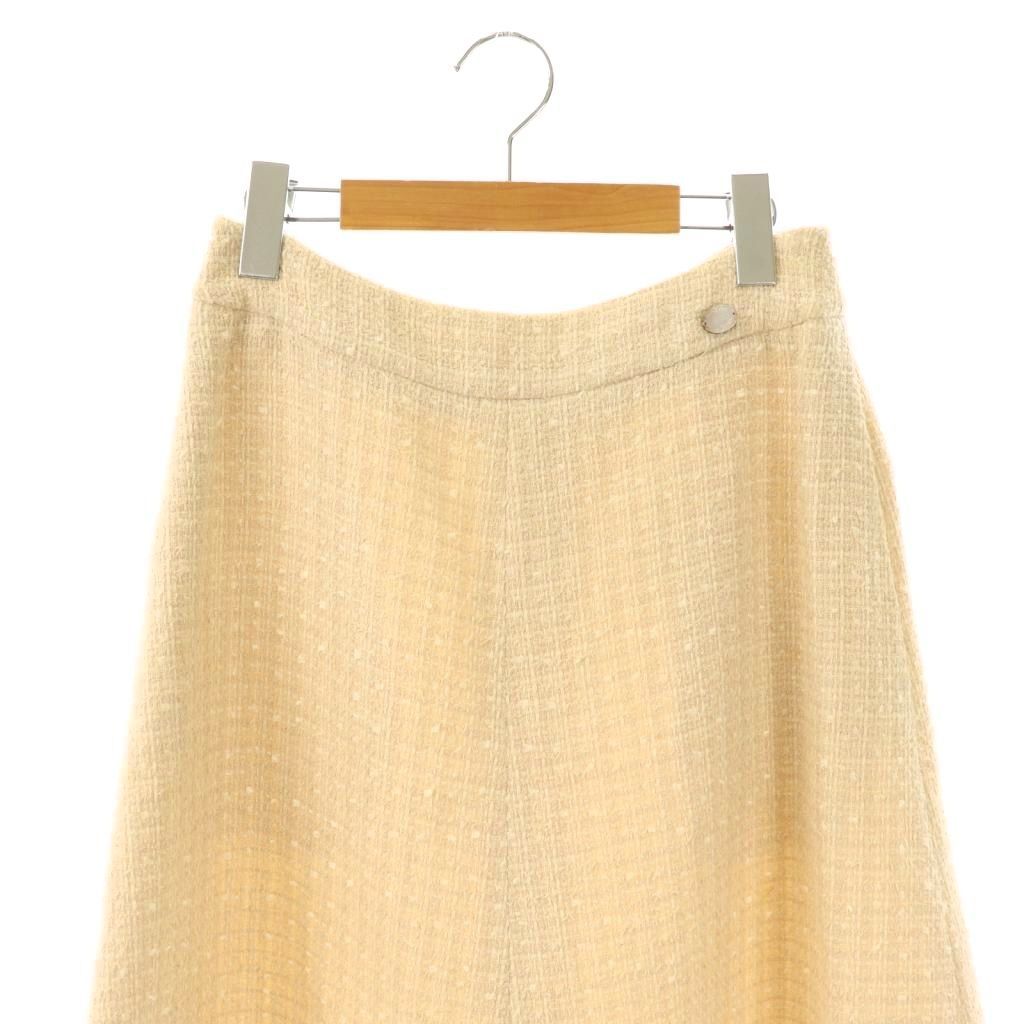 フォクシー FOXEY クラシックツイード スカート フレア ひざ丈 38