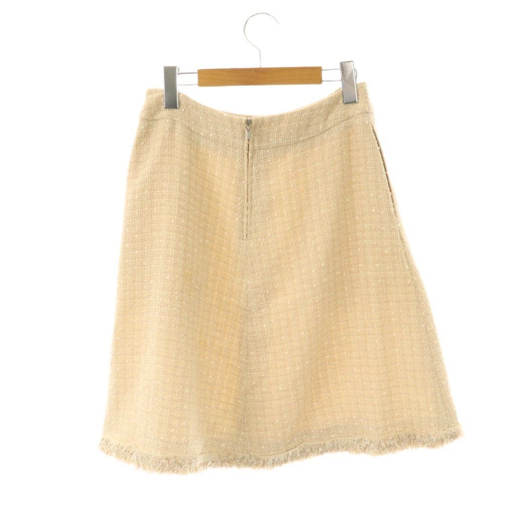 フォクシー FOXEY クラシックツイード スカート フレア ひざ丈 38