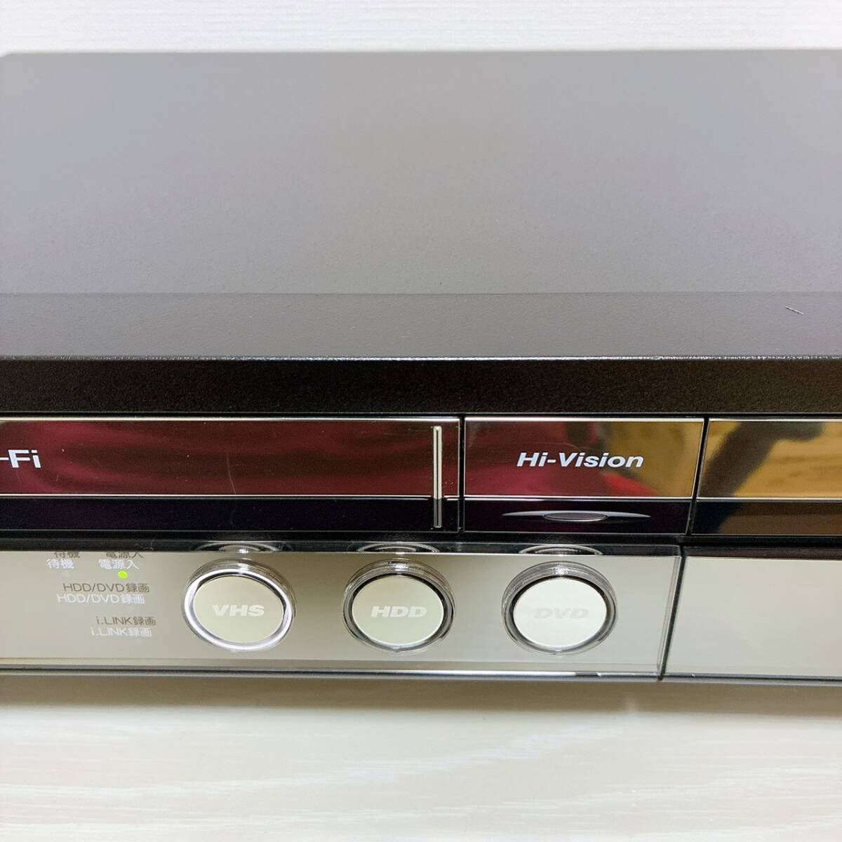 T09438800 【整備品】 SHARP シャープ DV-ACV52 VHS⇔DVD⇔HDD