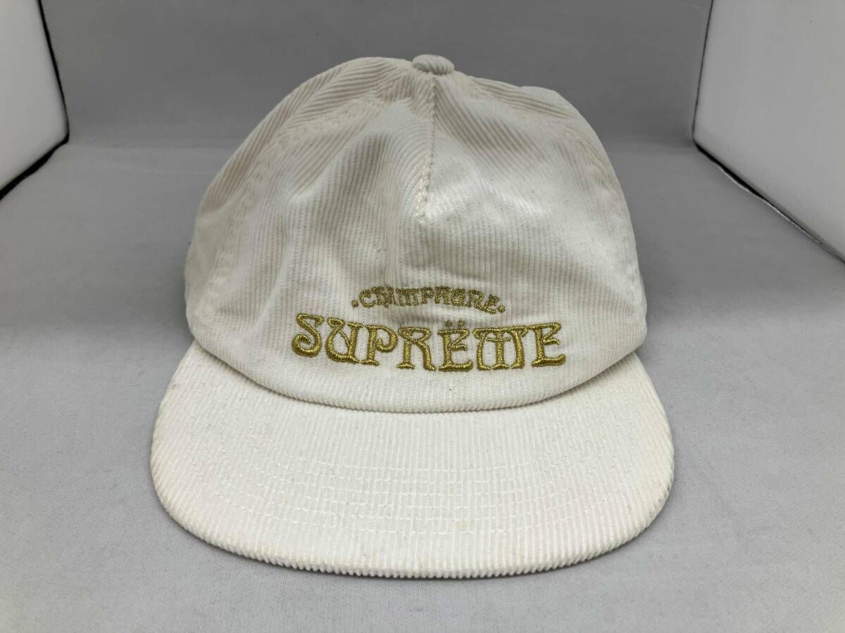 Supreme シュプリーム キャップ 24 ss Champague Corduroy 5|Pane ホワイト