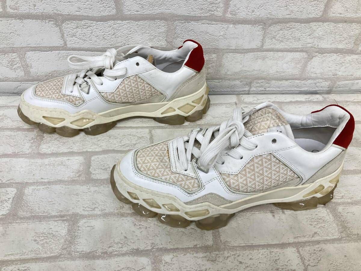 JIMMY CHOO ジミーチュウ スニーカー ローカット ホワイト ベージュ レディース サイズ39