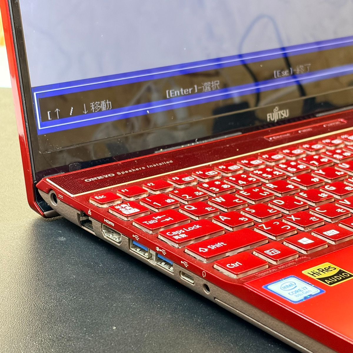 富士通/AH53/R/CORE i7/SSD/ACアダプター付き/ジャンクにて 富士通/AH53/R/CORE i7/SSD/ACアダプター付き/ジャンクにて｜