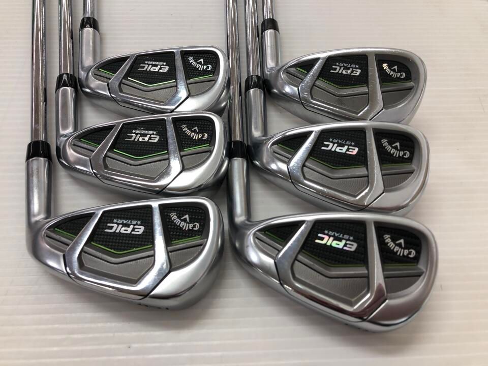 キャロウェイ EPIC STAR NSプロ Zelos 7 Sフレックス アイアンセット