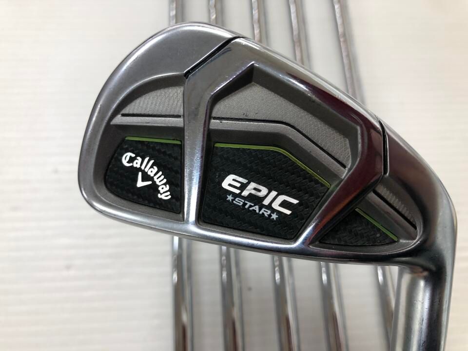 キャロウェイ EPIC STAR NSプロ Zelos 7 Sフレックス アイアンセット