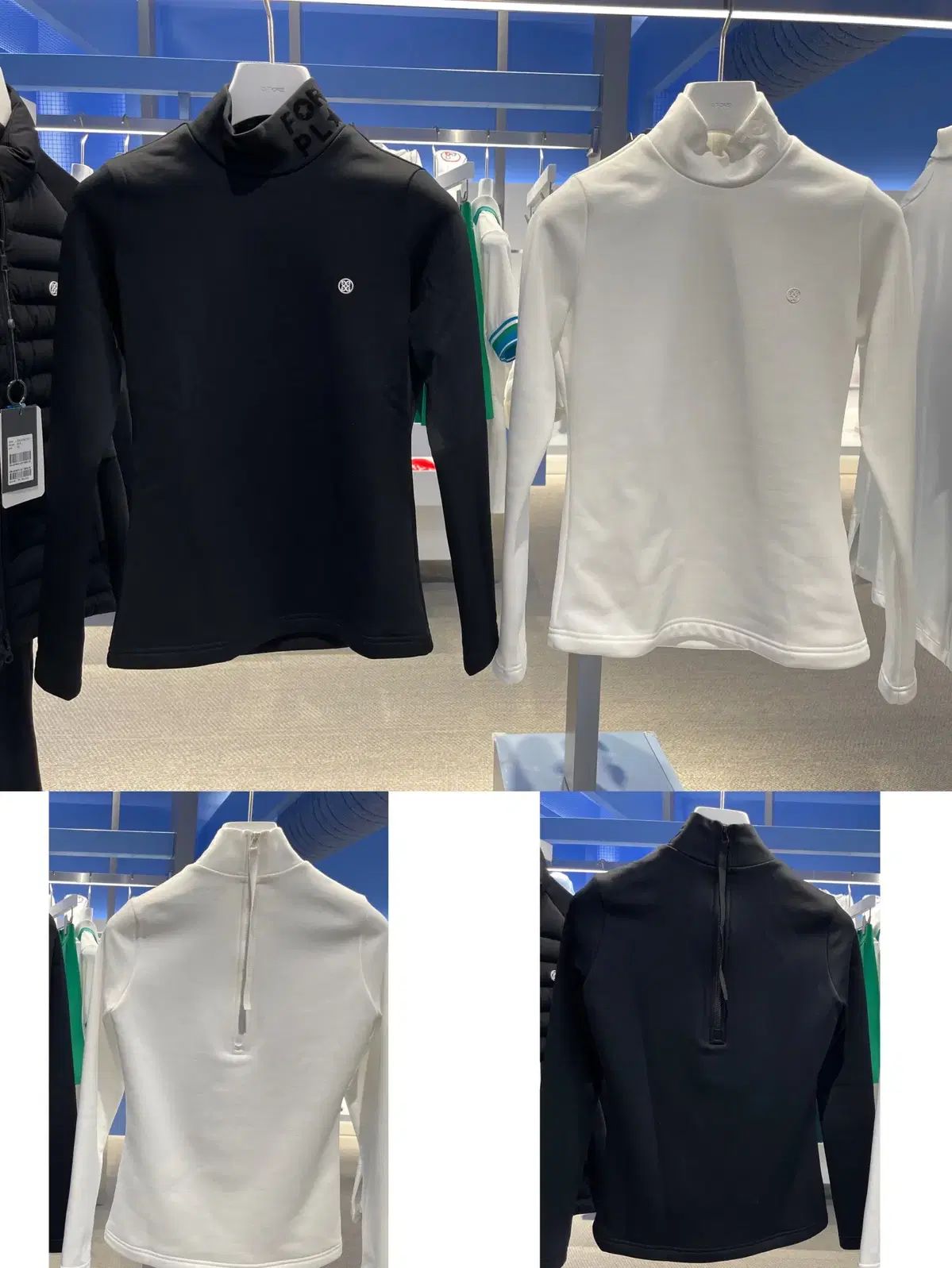 G FORE ジーフォア レディースゴルフ 冬 ベーシックスレイヤートップス