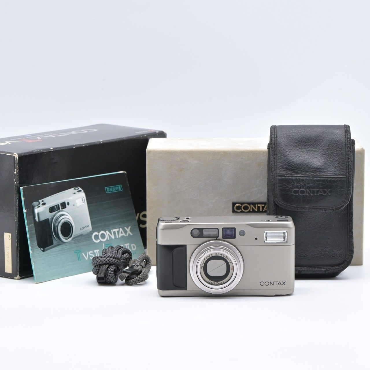 CONTAX コンタックス TVS II フィルムカメラ【中古】 - メルカリ