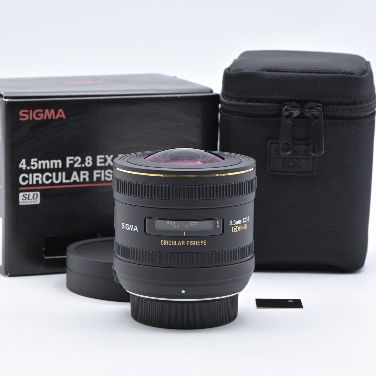 SIGMA シグマ 4 5 mm F 2 8 EX DC CIRCULAR FISHEYE HSM ニコン用 交換レンズ