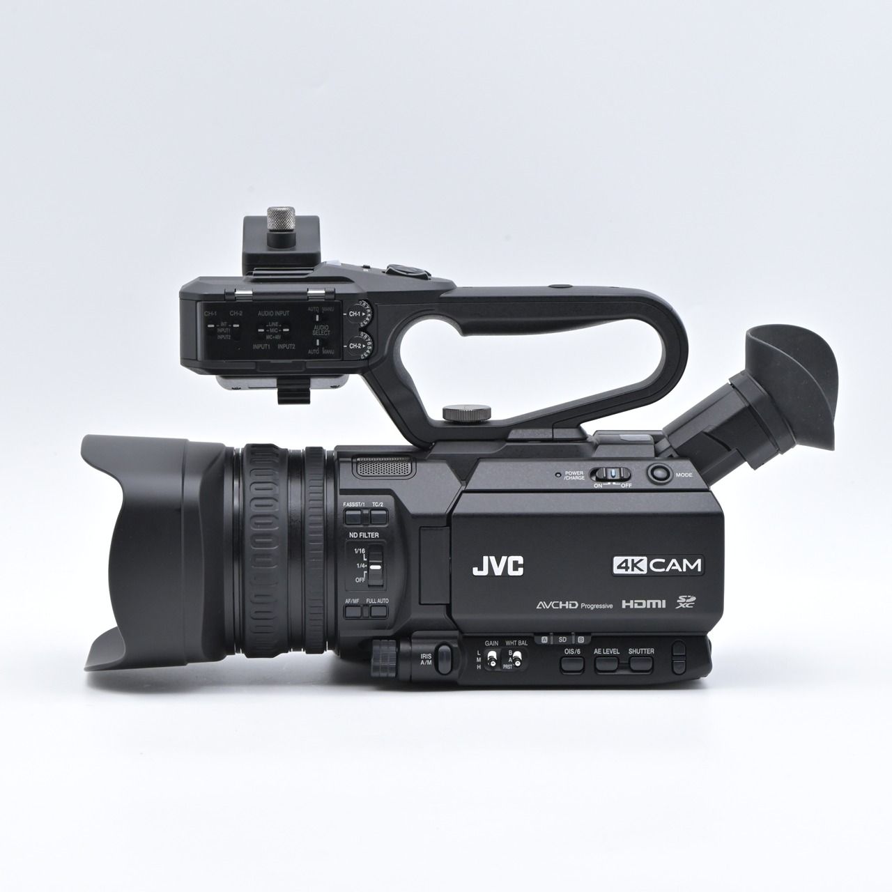 JVC 4Kビデオカメラ ケース付き　GY-HM175 JVC 4Kビデオカメラ ケース付きGY-HM175