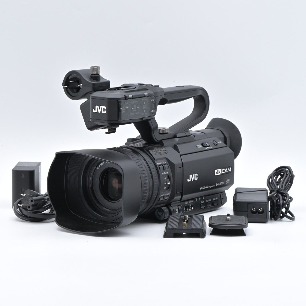 JVC ジェーブイシー GY HM 175 4 Kメモリーカードカメラレコーダー ビデオカメラ