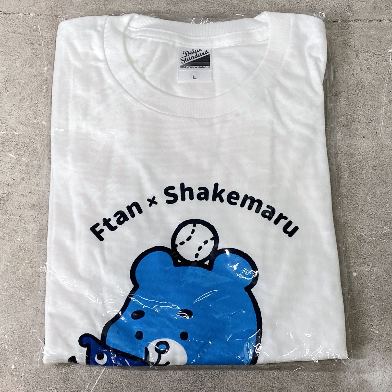 未開封 Ftan×Shakemaru えふたん シャケマル Tシャツ Lサイズ 北海道