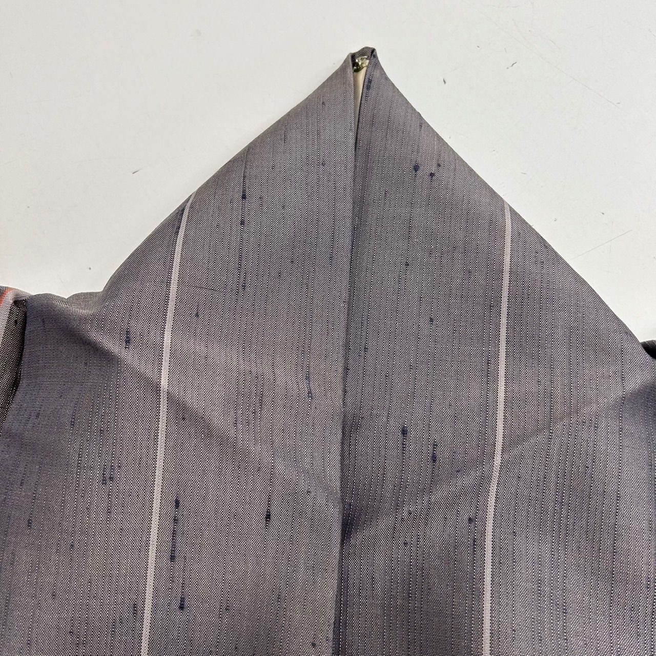 紬 正絹 織に染め 縞 上品なデザイン 袷 着物 MK-1556 - メルカリ
