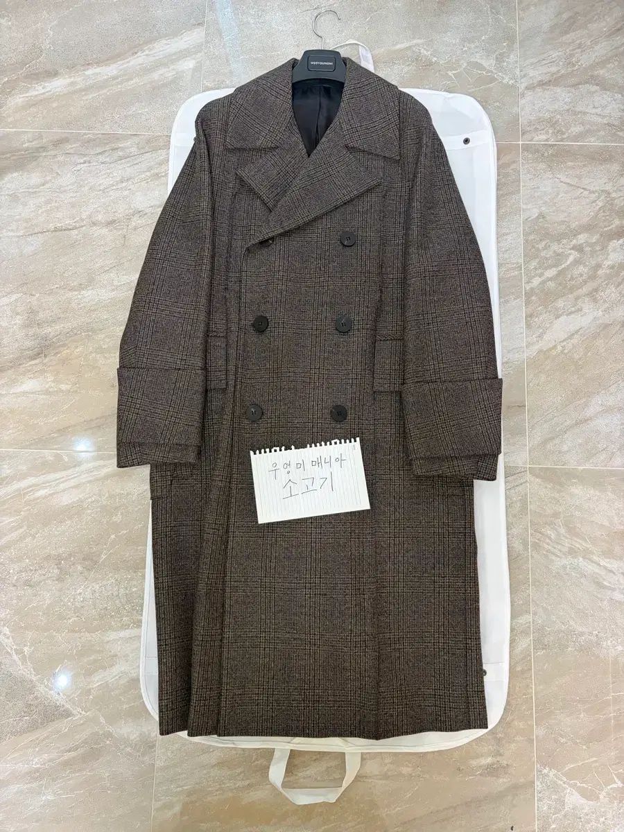 WOOYOUNGMI 22fw メイン CHECK コート 出品 - メルカリ