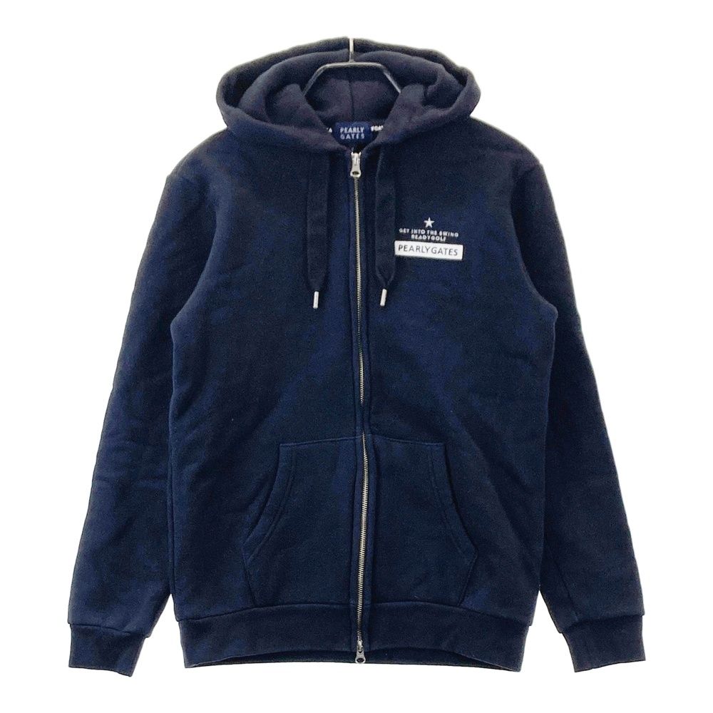 サイズ：4 PEARLY GATES パーリーゲイツ 裏起毛 ジップパーカー