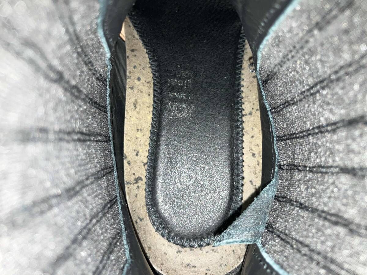 サイドゴア 総柄