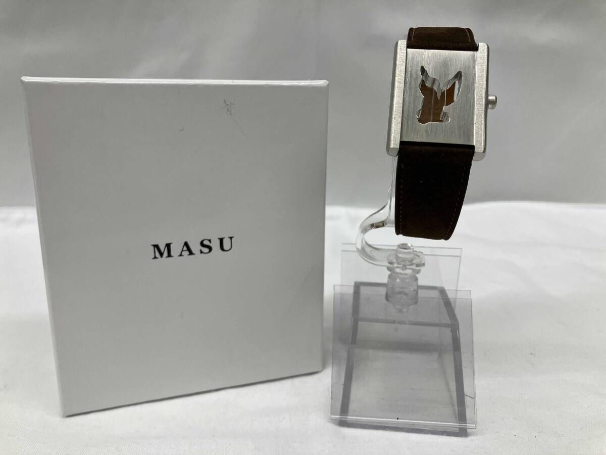 MASU エムエーエスユー マス 25ss ANGEL WATCH BRACELET-SILVER