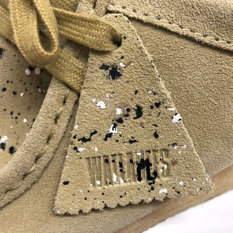  品 Clarks クラークス WIND AND SEA atmos Wallabee ワラビー ブーツ シューズ 靴 164 251127 rs 06 fur チャッカブーツ ブーツ 革靴