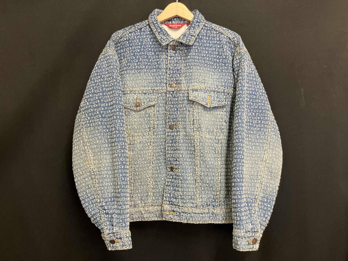 25SS Supreme シュプリーム Fuck Stitch Denim Trucker Jacket デニム