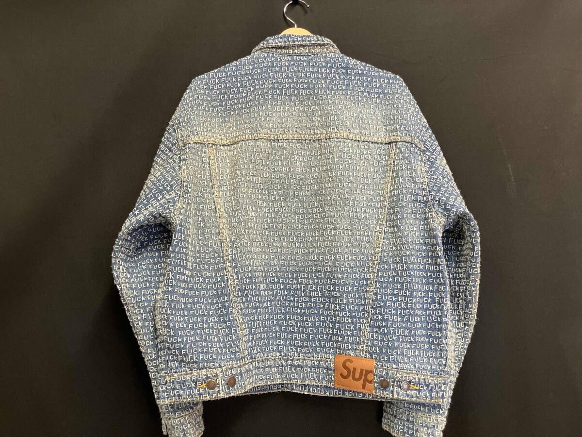 25SS Supreme シュプリーム Fuck Stitch Denim Trucker Jacket デニム