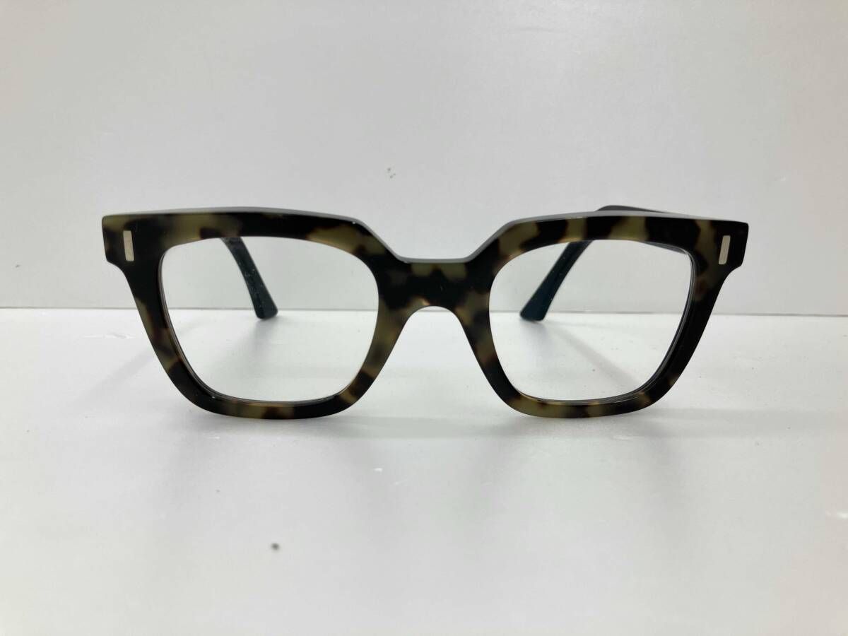 CUTLER AND GROSS カトラー アンド グロス メガネフレーム1305 03 51◻︎21-145 ベッコウ柄 オリーブ ブラック 通年