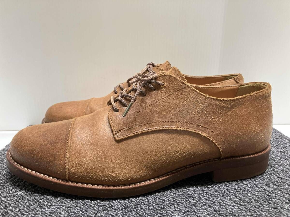 genten ゲンテン ドレスシューズ | レザー 6 ホール サイズM アウトソール約29 cm 106022 ブラウン