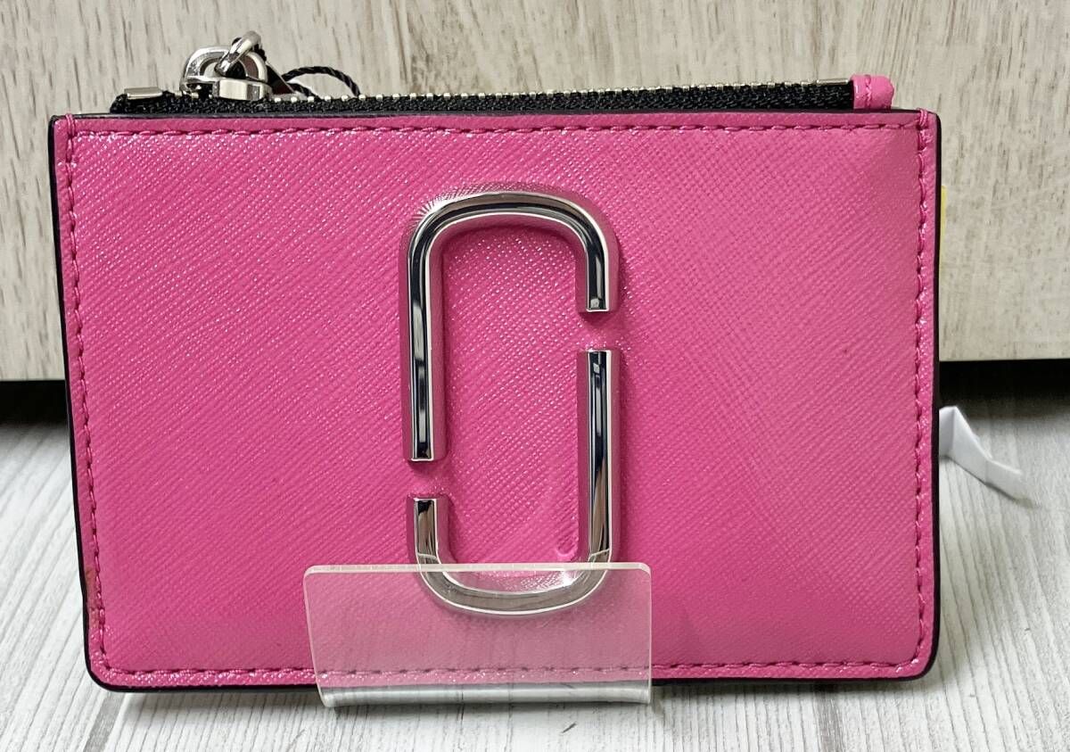 MARCJACOBS マーク ジェイコブス スナップショット コインケース ピンク