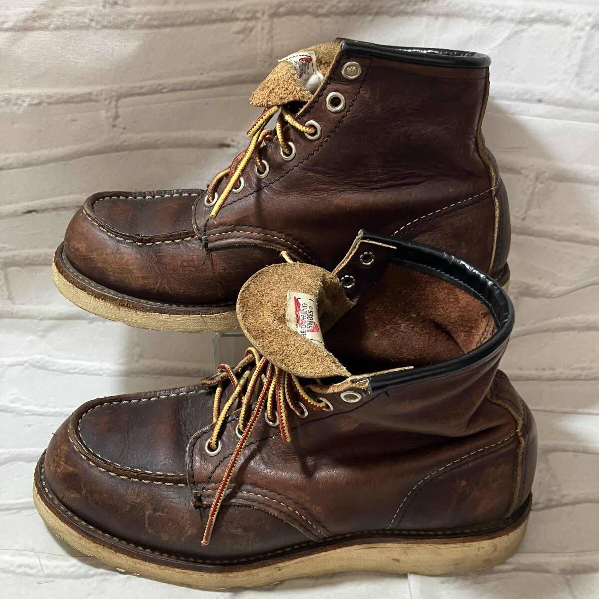 RED WING|レッドウィング|その他ブーツ|8138|6インチ|クラシックモック|表記サイズUSA 7|ブラウン