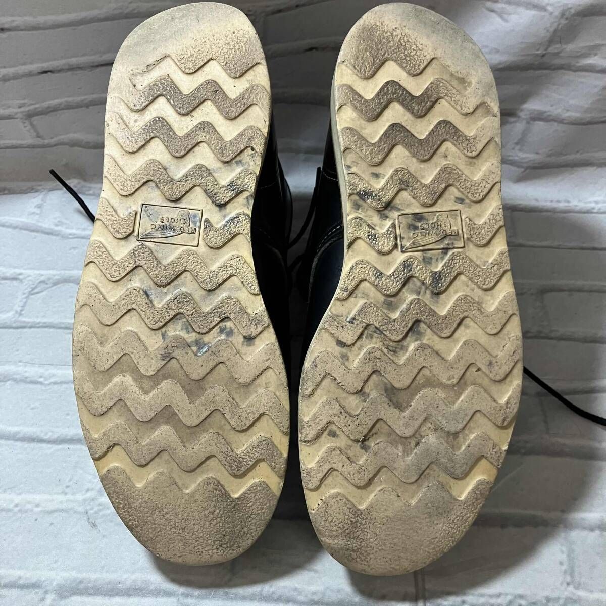 RED WING|レッドウィング|ワークブーツ|アイリッシュセッター|90 s 00 s|刺繍タグ|表記サイズ8 1|2|ブラック