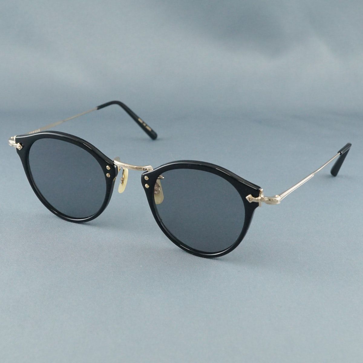 眼鏡 サングラス EYEVAN 超 E-0505 PBK|G アイヴァン ブラック ボストン ユニセックス アイウェア メガネ X 8462