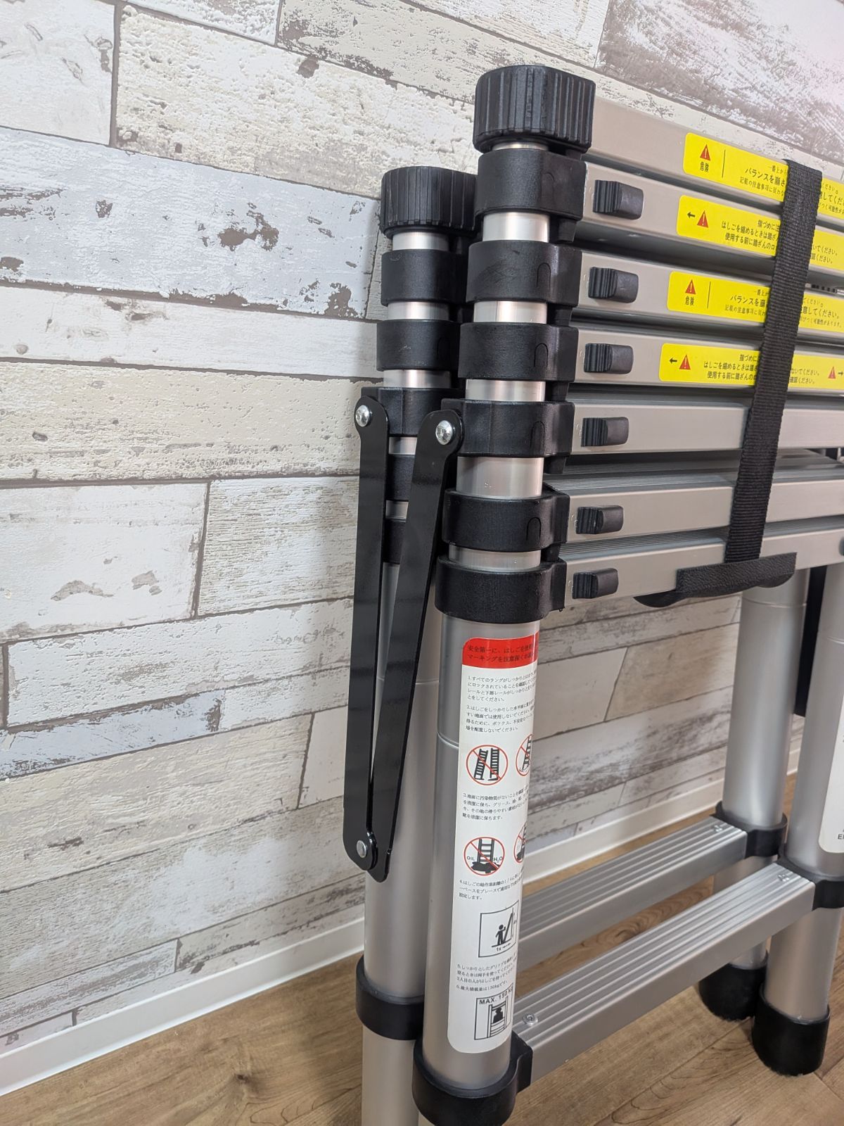 伸縮式はしご アルミ製 マルチラダー EN 131 CE