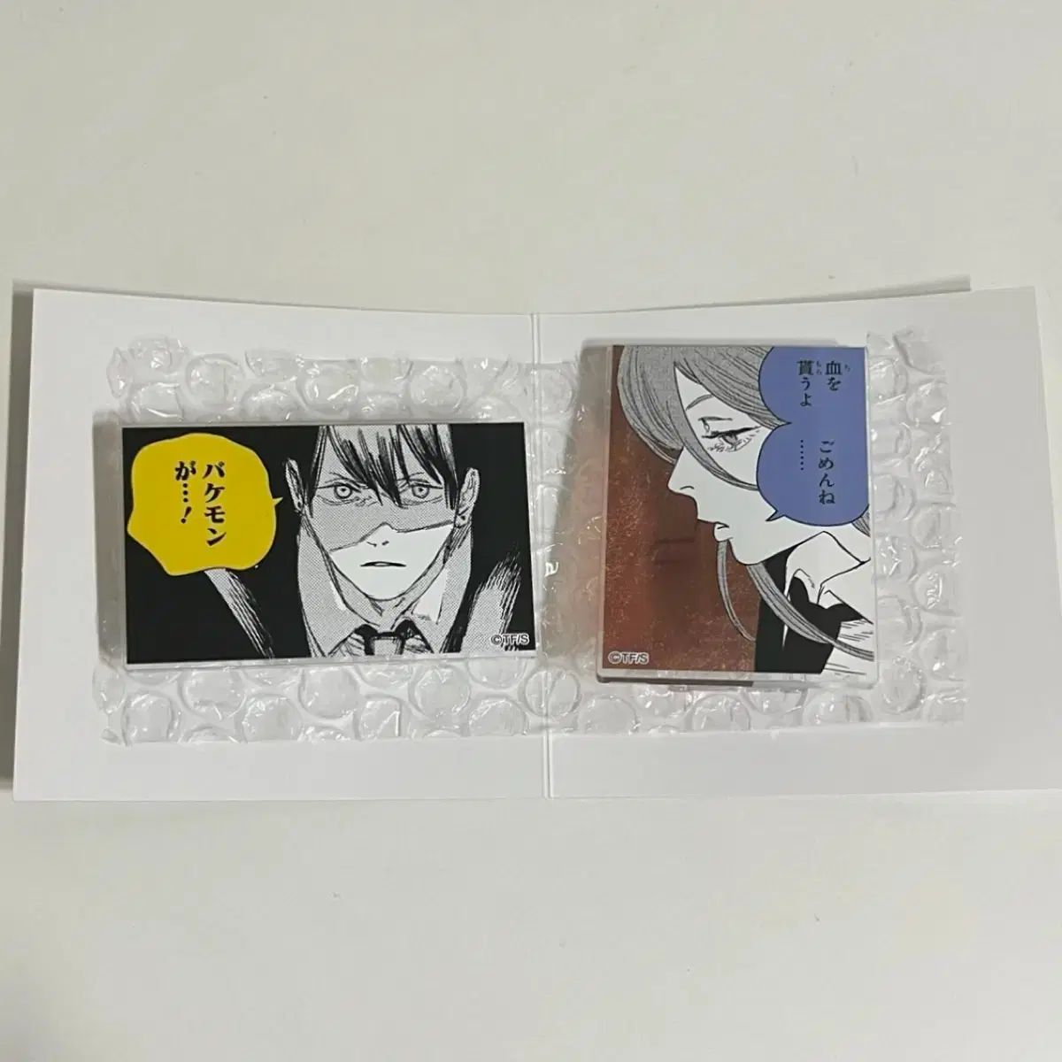 チェンソーマン 原画 アクリル バッジ スタンド アキ 天使の悪魔 まとめ