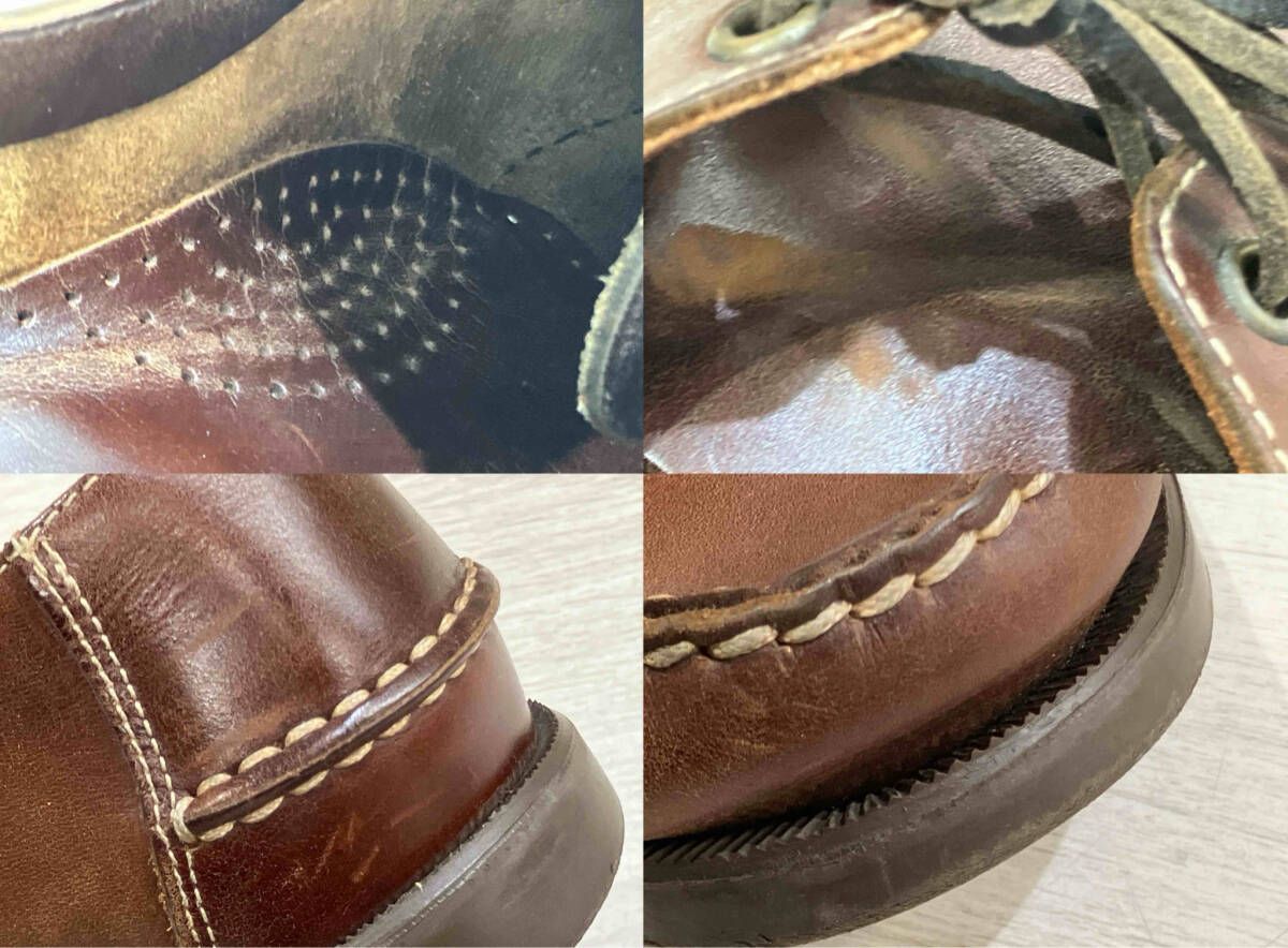  通年 PARABOOT パラブーツ Veritable Mocassin Cousu Main レザー シューズ ブラウン その他 靴