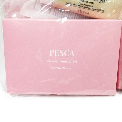 新品 未開封 PESCA ぺスカ 薬用 セラムファンデーション 冬の特別