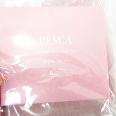 新品 未開封 PESCA ぺスカ 薬用 セラムファンデーション 冬の特別