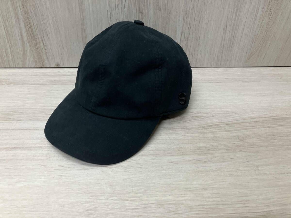 Sacai ｷｬｯﾌﾟ Olmetex Rip Stop Drawstring Cap サカイ ブラック