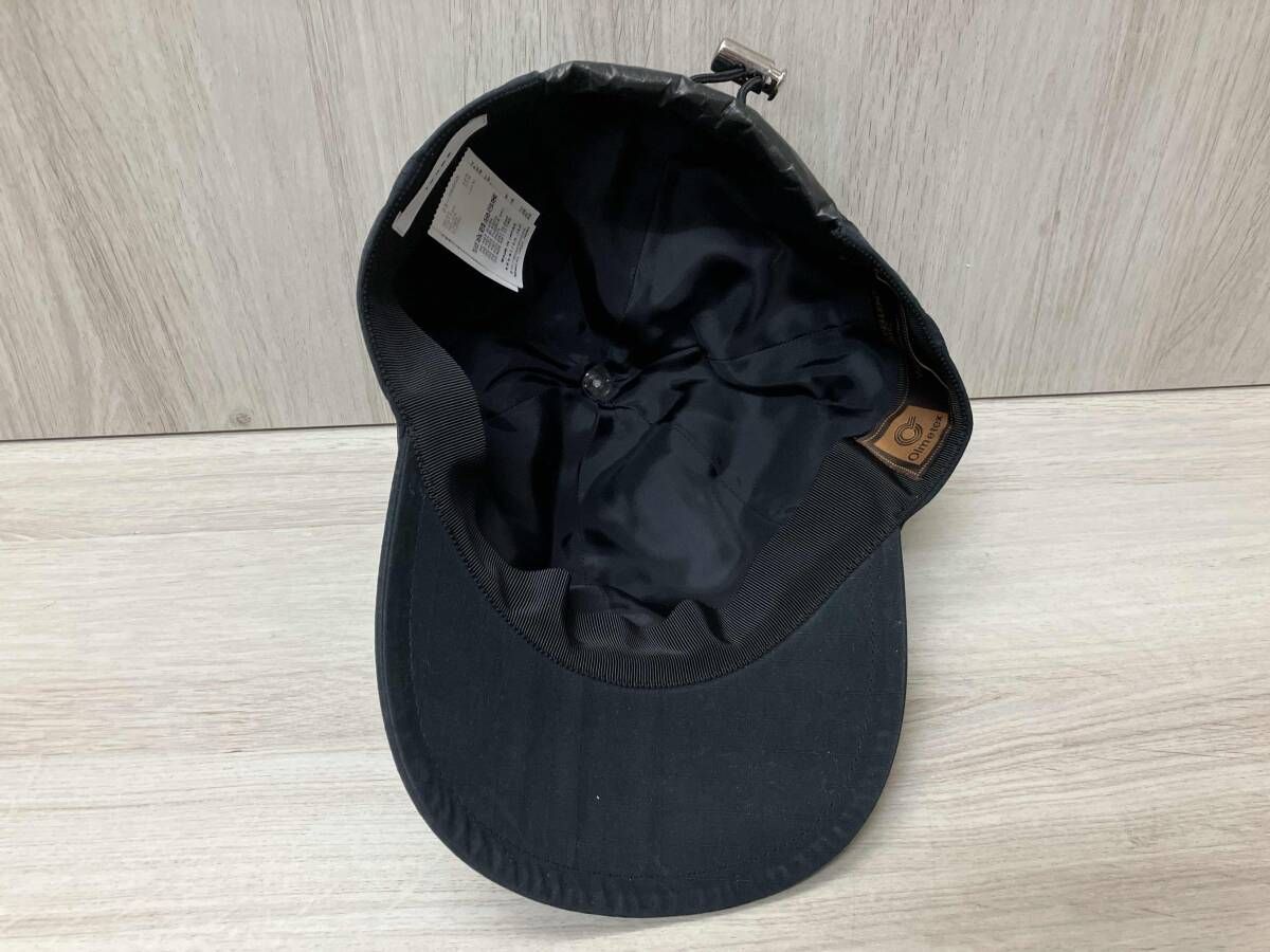 Sacai ｷｬｯﾌﾟ Olmetex Rip Stop Drawstring Cap サカイ ブラック