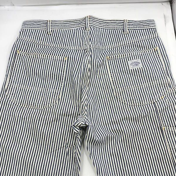 中古】STANDARD CALIFORNIA ヒッコリーペインターパンツ w36 ※汚れあり