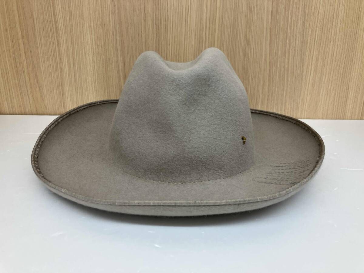 Superduper スーパードゥーパー ラビットウールハット イタリア製 ベージュ 通年