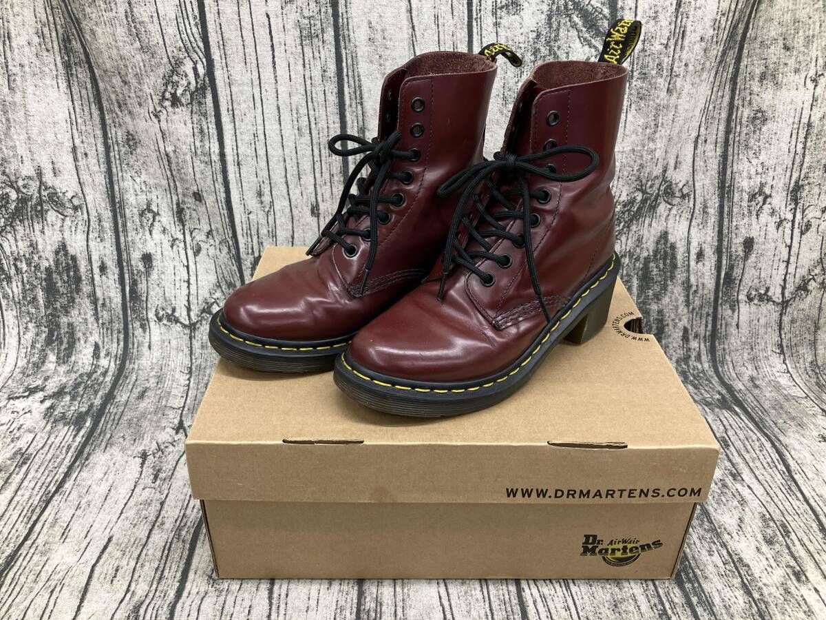 マーチンチェリーレッド Doc martens ドクターマーチン 赤 レディース 