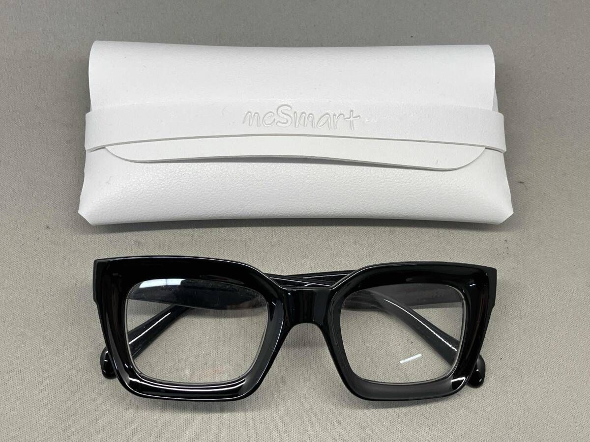 ケース付 富士山眼鏡 ファッションメガネ ブラック