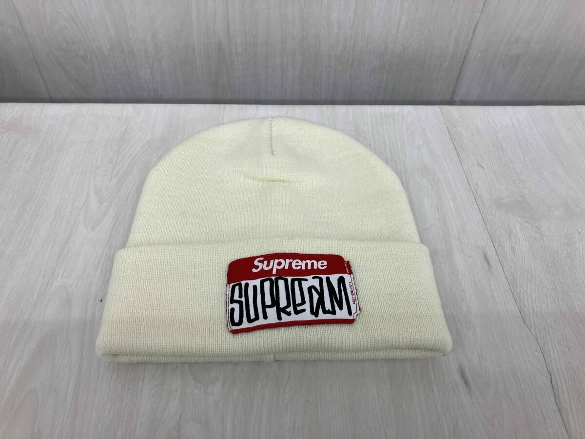 Supreme シュプリーム 21AW Gonz Nag Beanie ニット帽 ビーニー ホワイト
