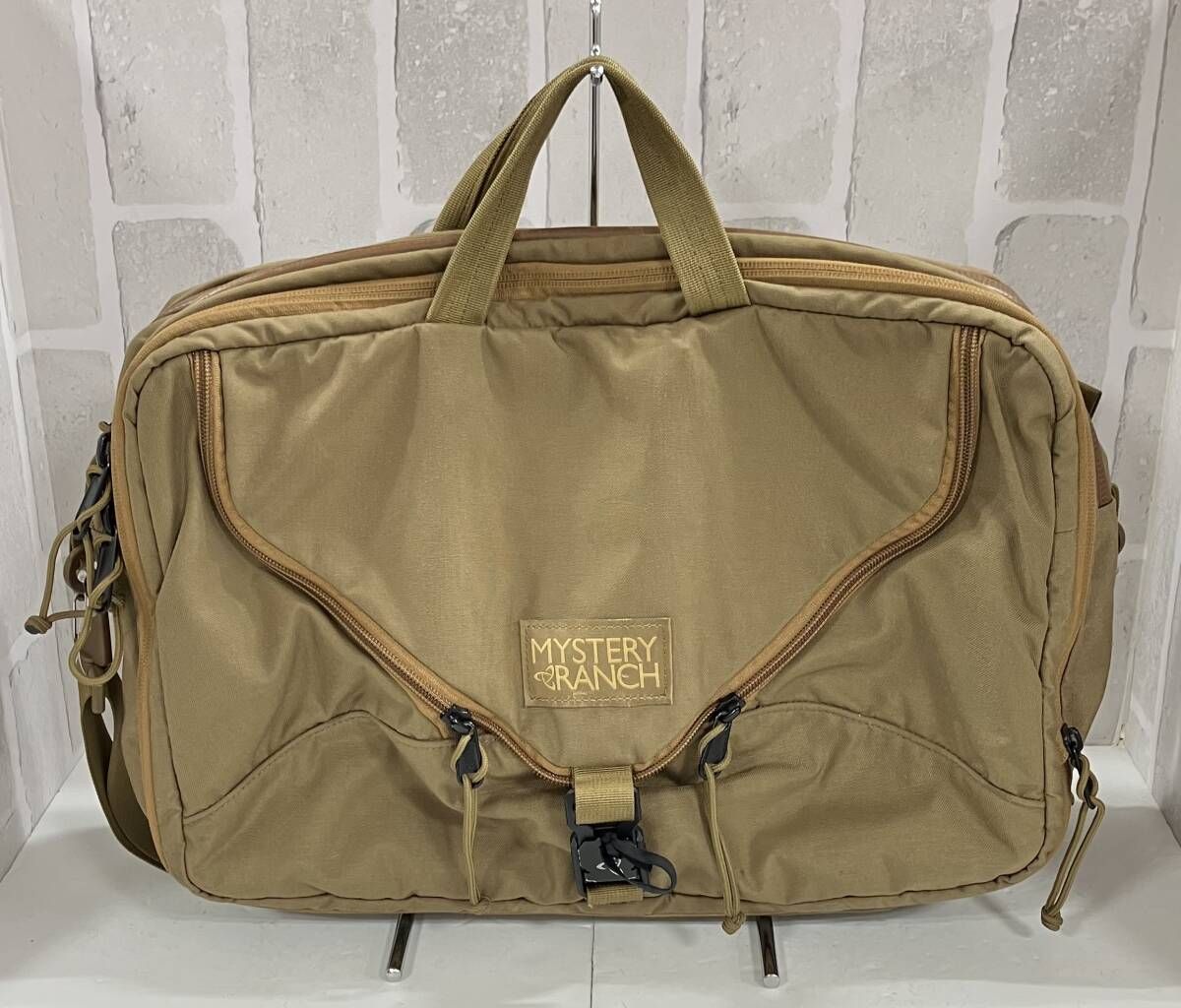 MYSTERY RANCH ブリーフケース ベージュ ミステリーランチ 3 WAYバッグ ベージュ系