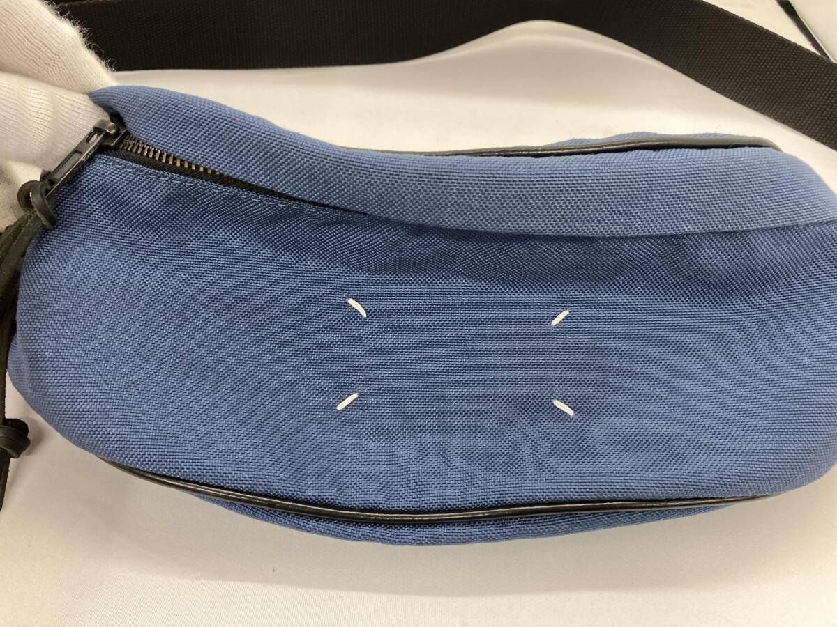 Maison Margiela メゾンマルジェラ ボディバッグ ブルー ウエストポーチ