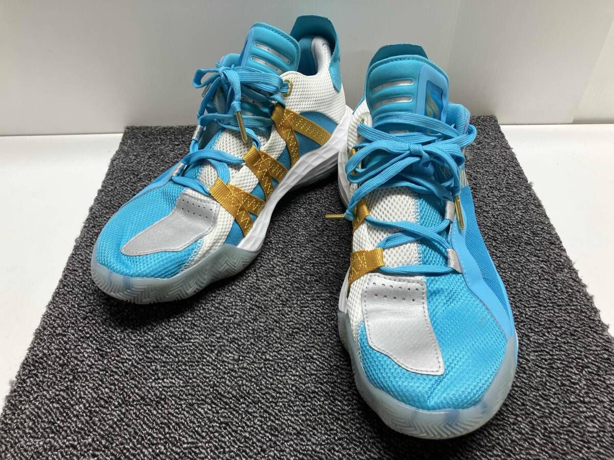 だむいすと adidasアディダス デイム 6 スニーカーサイズ26cm / スカイブルー